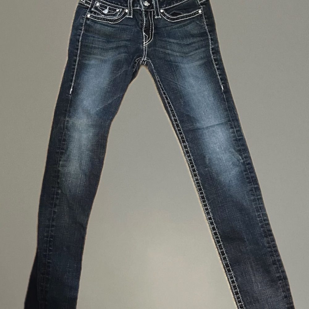 True Religion Women's Skinny Jeans - Dark Blue